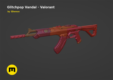 Glitchpop Vandal - Valorant