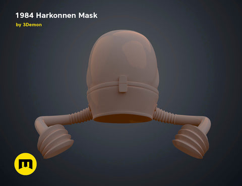 Dune 1984 Harkonnen Mask