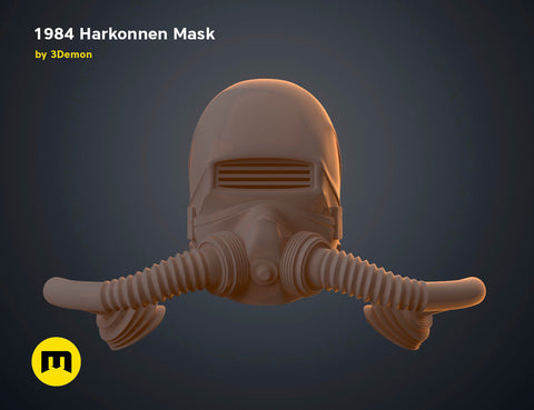 Dune 1984 Harkonnen Mask