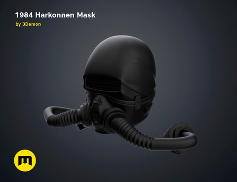 Dune 1984 Harkonnen Mask