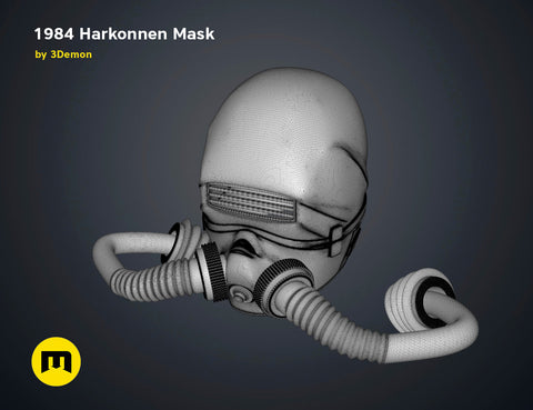 Dune 1984 Harkonnen Mask
