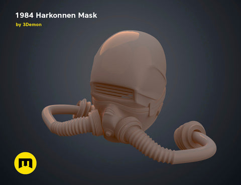 Dune 1984 Harkonnen Mask