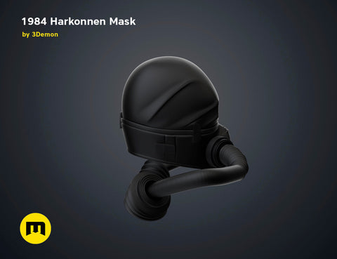 Dune 1984 Harkonnen Mask