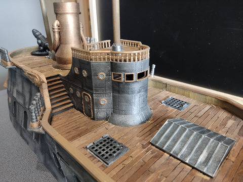 Steampunk Frigate Terrain