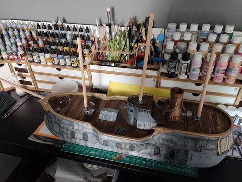 Steampunk Frigate Terrain