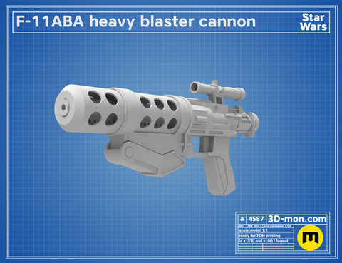 Sith Trooper F-11ABA Blaster Cannon