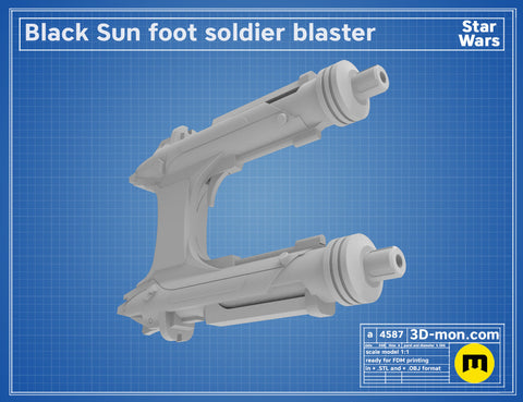 Black Sun Foot Soldier Blaster