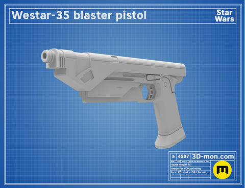 Westar-35 Bo-Katan Mandalorian Blaster