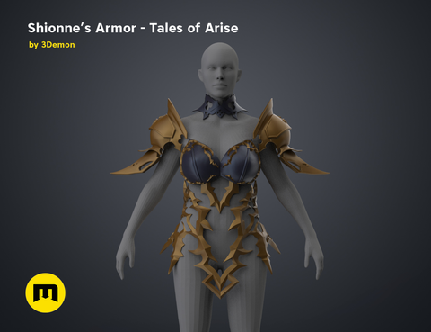 Shionne Shoulder Armor – Tales of Arise