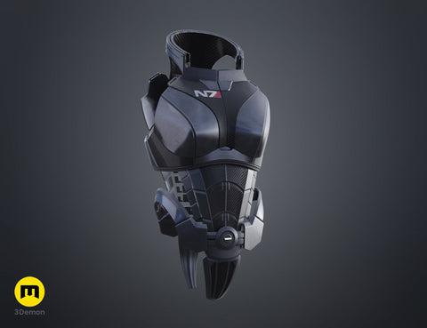N7 Female Shepard Armor - Mass Effect
