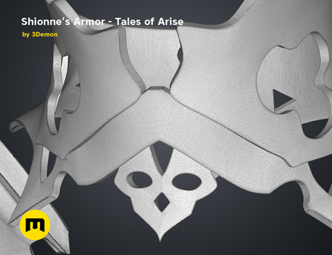 Shionne Shoulder Armor – Tales of Arise