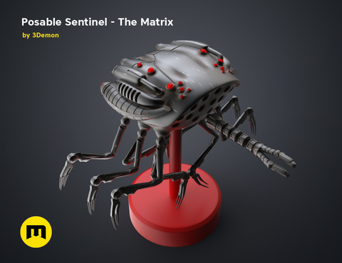 Posable Sentinel - The Matrix