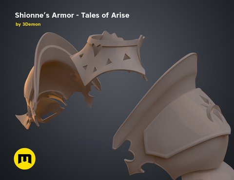 Shionne Shoulder Armor – Tales of Arise