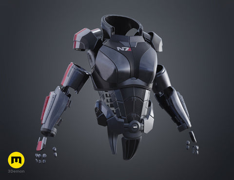 N7 Female Shepard Armor - Mass Effect