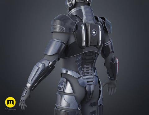 N7 Male Shepard Armor - Mass Effect