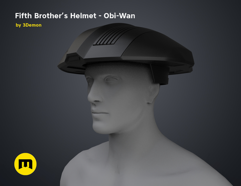 Fifth Brother’s Helmet - Obi-Wan