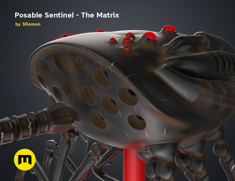 Posable Sentinel - The Matrix
