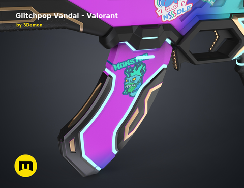 Glitchpop Vandal - Valorant