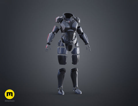 N7 Female Shepard Armor - Mass Effect
