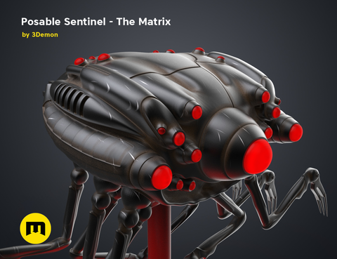 Posable Sentinel - The Matrix