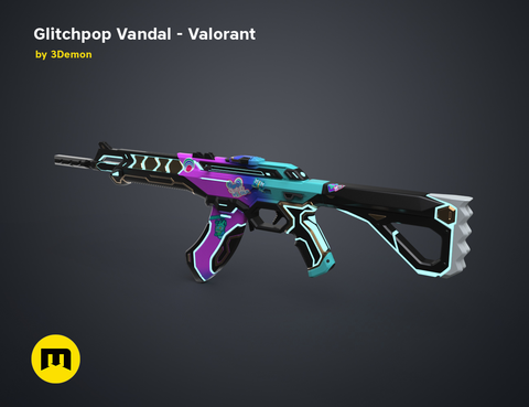 Glitchpop Vandal - Valorant