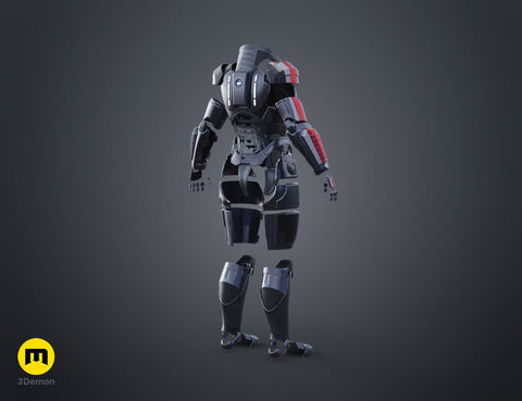 N7 Female Shepard Armor - Mass Effect
