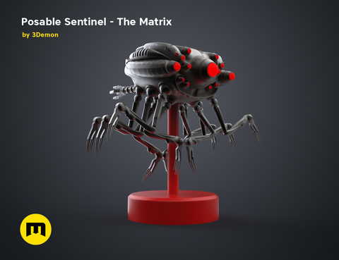 Posable Sentinel - The Matrix