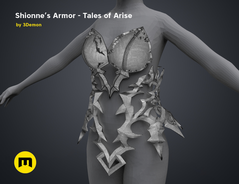 Shionne Bra Armor & Corset – Tales of Arise