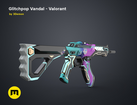 Glitchpop Vandal - Valorant