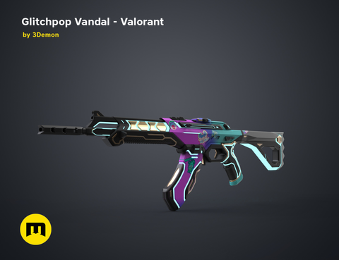 Glitchpop Vandal - Valorant