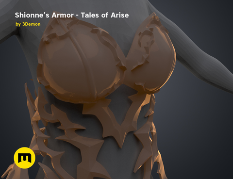 Shionne Bra Armor & Corset – Tales of Arise