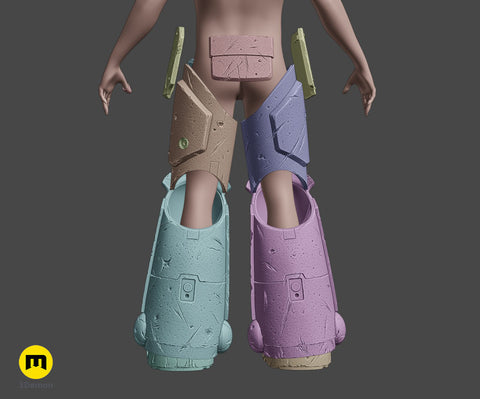 Leg Armor - Space Marine