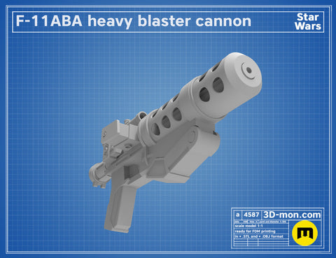 Sith Trooper F-11ABA Blaster Cannon