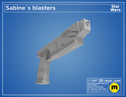 Westar-35 Sabine Wren Blasters