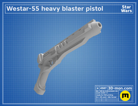 Westar-55 Heavy Blaster Pistol