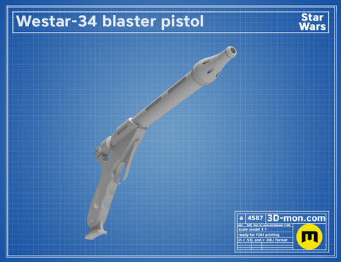 Westar-34 Jango Fett Blaster
