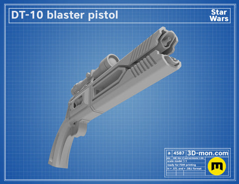 DT-10 Heavy Blaster Pistol