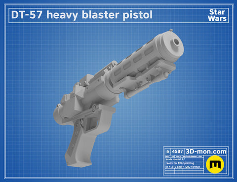 DT-57 Heavy Blaster Pistol