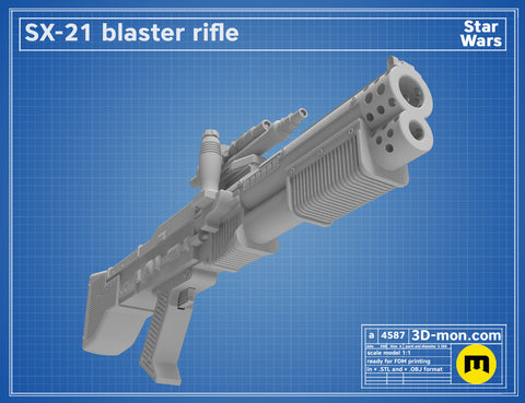 SX-21 Blaster Pistol
