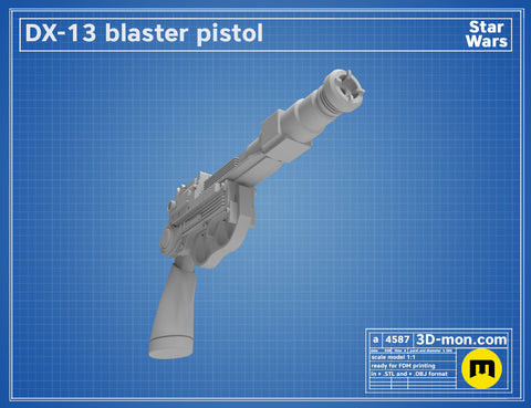 DX-13 Blaster Pistol