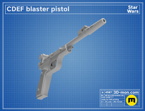 CDEF Blaster Pistol