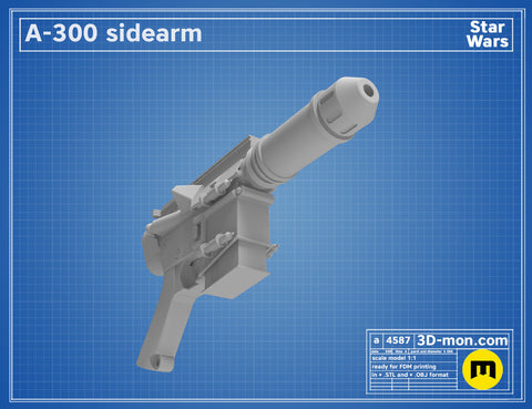 A-300 Blaster Pistol