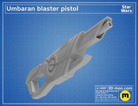 Umbaran Blaster Pistol