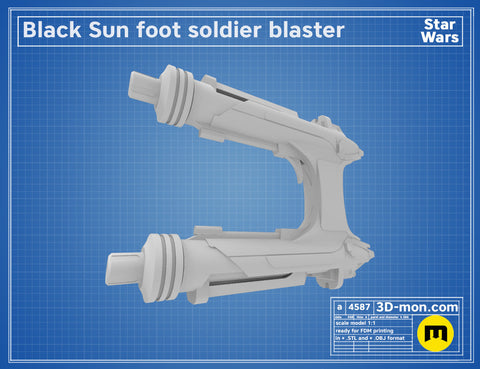 Black Sun Foot Soldier Blaster