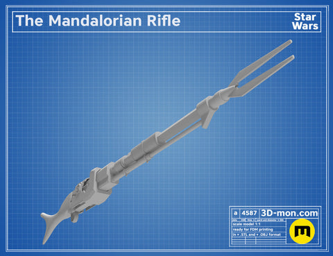 Amban Phase-pulse Blaster Mandalorian Rifle