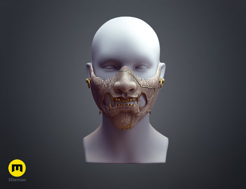 Ghost of Yotei Samurai Mask