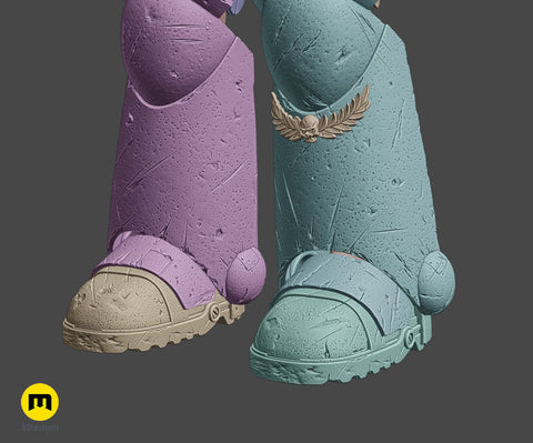 Leg Armor - Space Marine