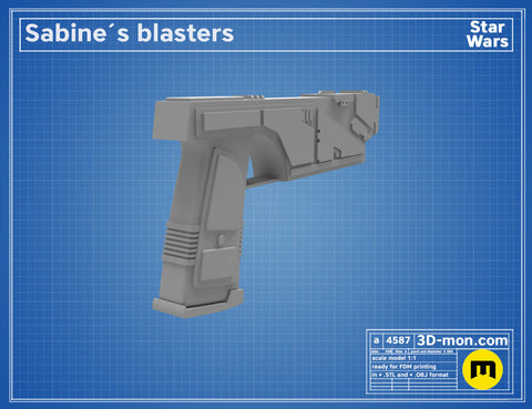 Westar-35 Sabine Wren Blasters