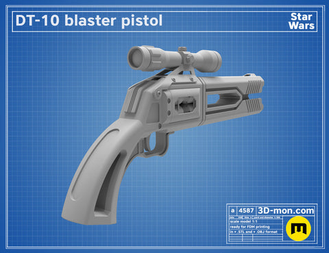 DT-10 Heavy Blaster Pistol