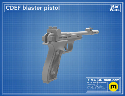 CDEF Blaster Pistol
